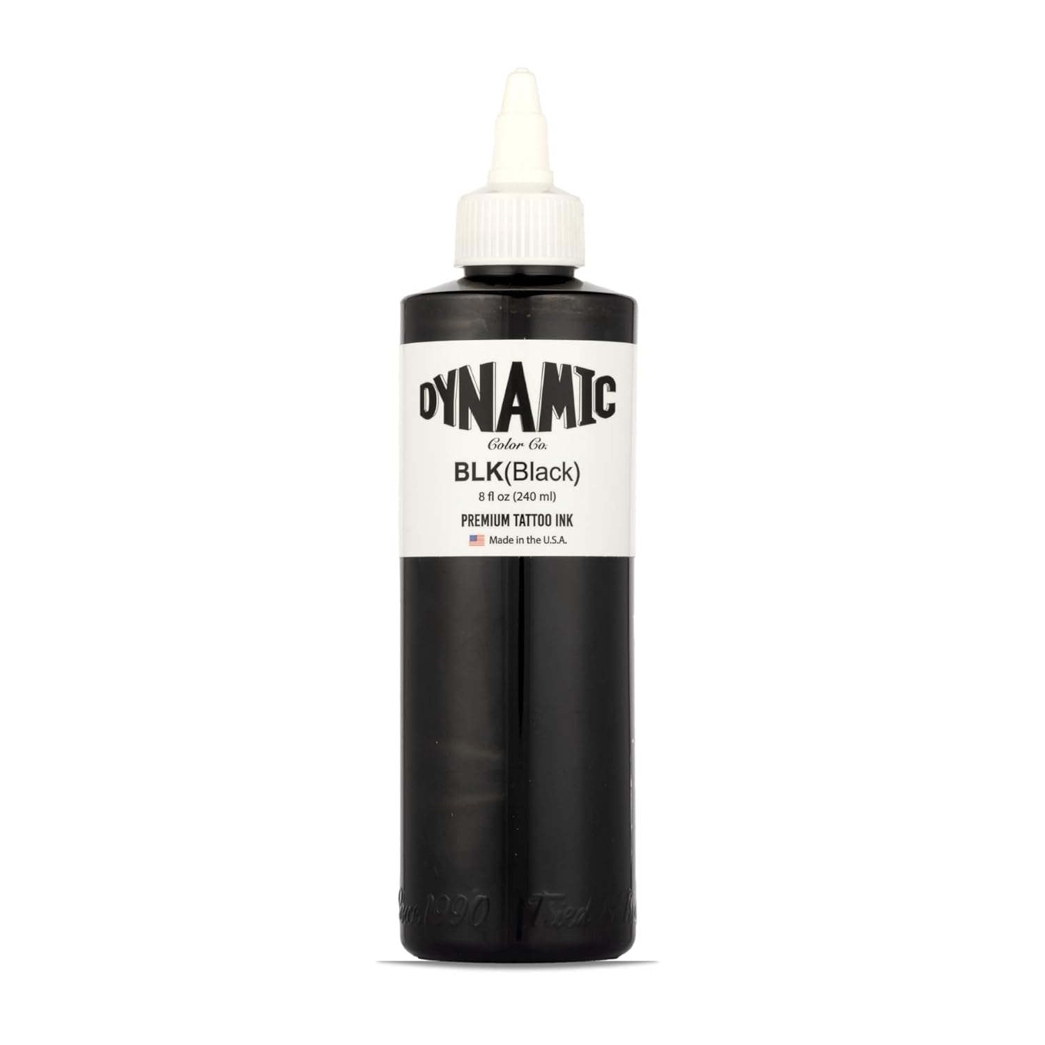 Dynamic Color Co – Paquete de tinta de tatuaje negra y triple blanca de 8 oz – Suministros de tatuaje con tinta de tatuaje triple blanca de 8 oz y