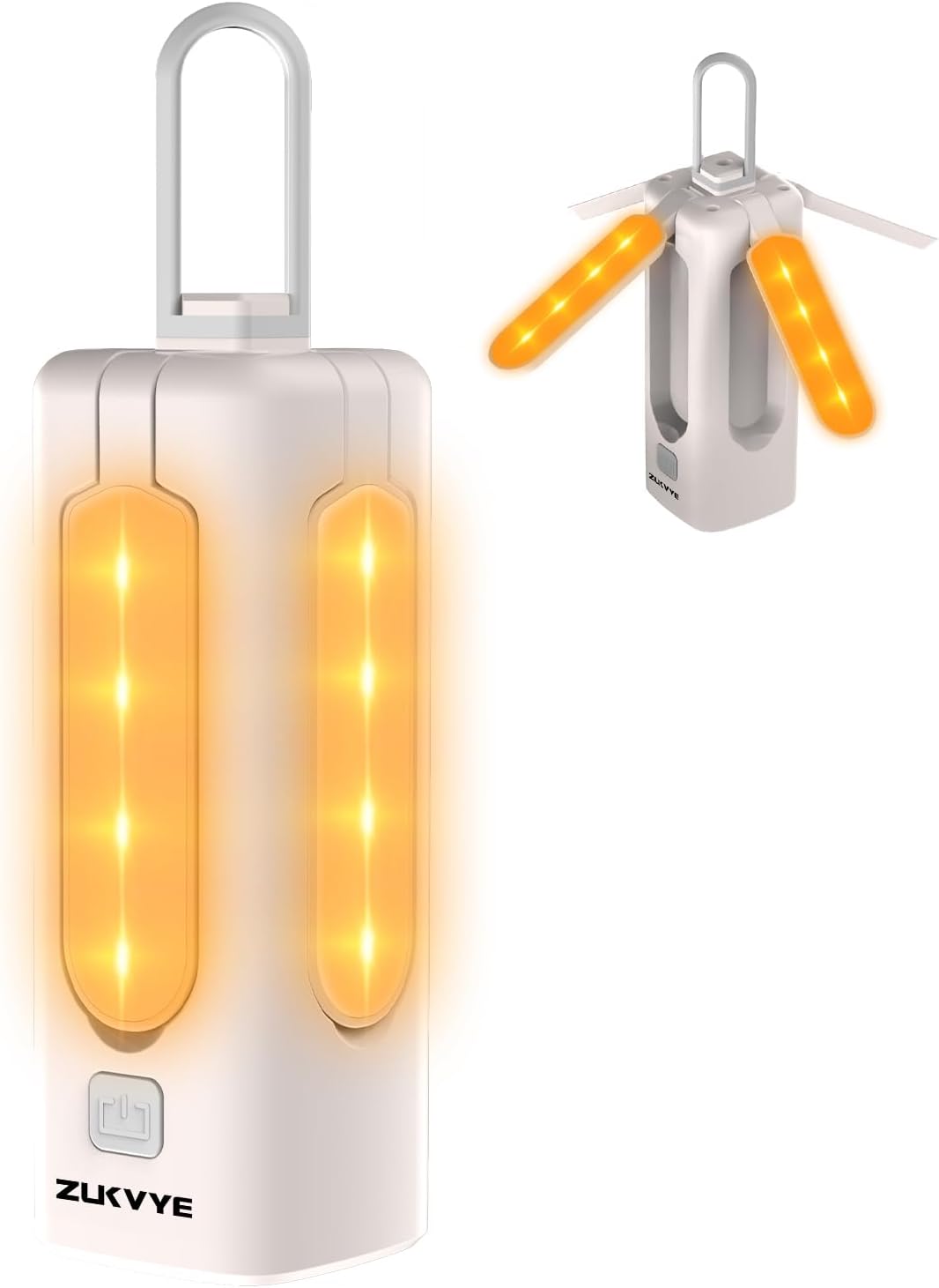 Linterna LED recargable para campamento, luz impermeable con 8 modos de luz, esenciales para camping, linterna portátil para camping, huracán,