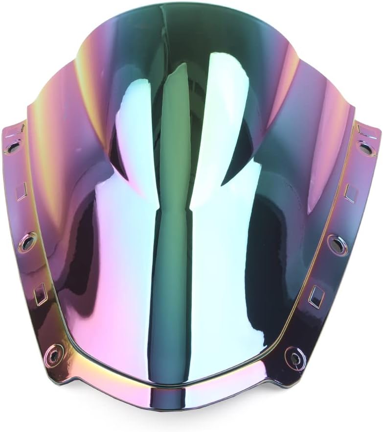 GZYF Parabrisas delantero de motocicleta para Kawasaki Ninja ZX10R 2021 2022 2023, iridio oscuro