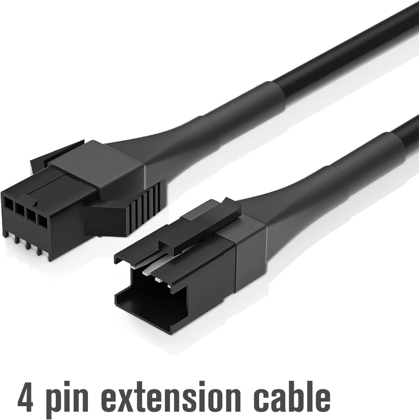 Cable de extensión de luz de roca, 2 unidades, 47 pulgadas, 4 pines, cable de extensión LED con interfaz, cable de extensión de luz LED para