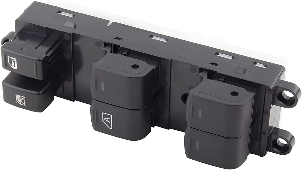 YMAUGP Interruptor de elevalunas eléctrico maestro del lado del conductor 25401-EA003,25401EA003,901-875 compatible con Nissan Frontier Xterra