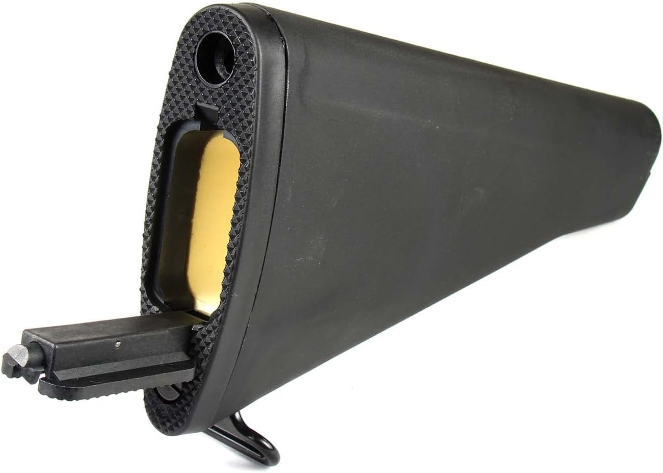 A2 Style Fixed Rifle Longitud Stock, Negro