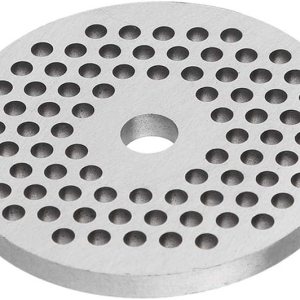 Molinillo de carne, de aleación de grado alimenticio, con agujero para ayuda de cocina, accesorio de repuesto Molinillo de carne, de aleación de grado alimenticio, con agujero para ayuda de cocina, accesorio de repuesto