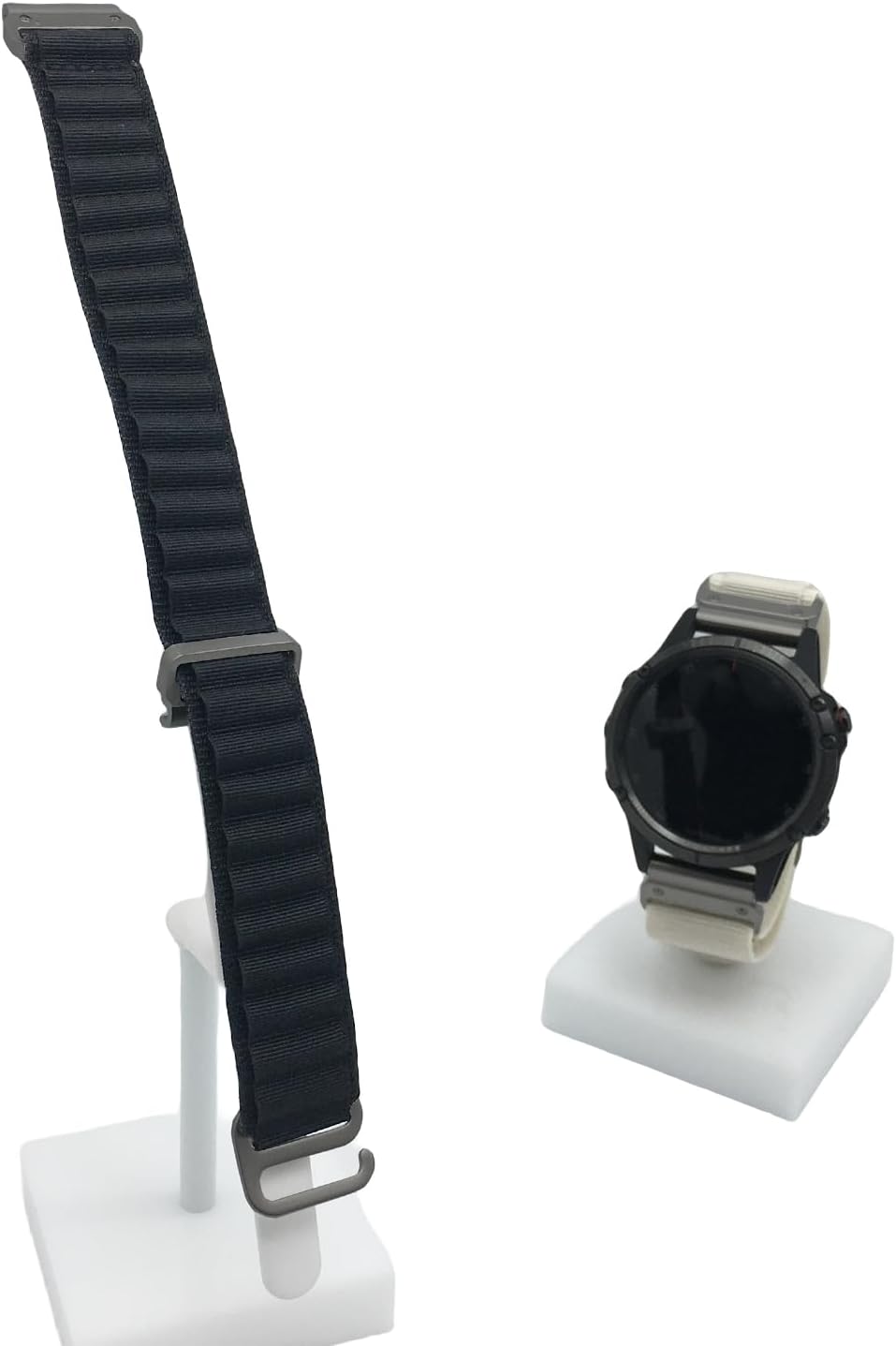 Correa de nailon premium de 0.866 in para Garmin Forerunner 945, Fenix 5, 6, 7 Smartwatch – Alpine Loop