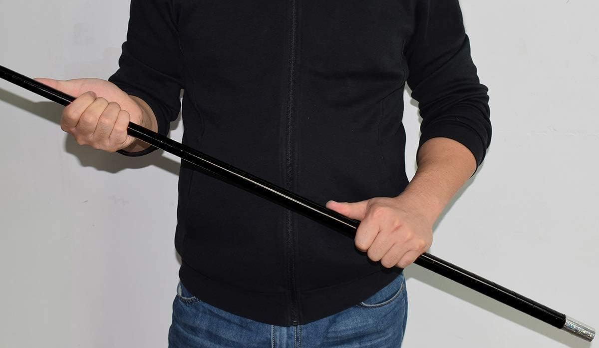 Bastón mágico de bolsillo para magos profesionales, varita mágica portátil de escenario, accesorios de trucos de magia para personal de artes de