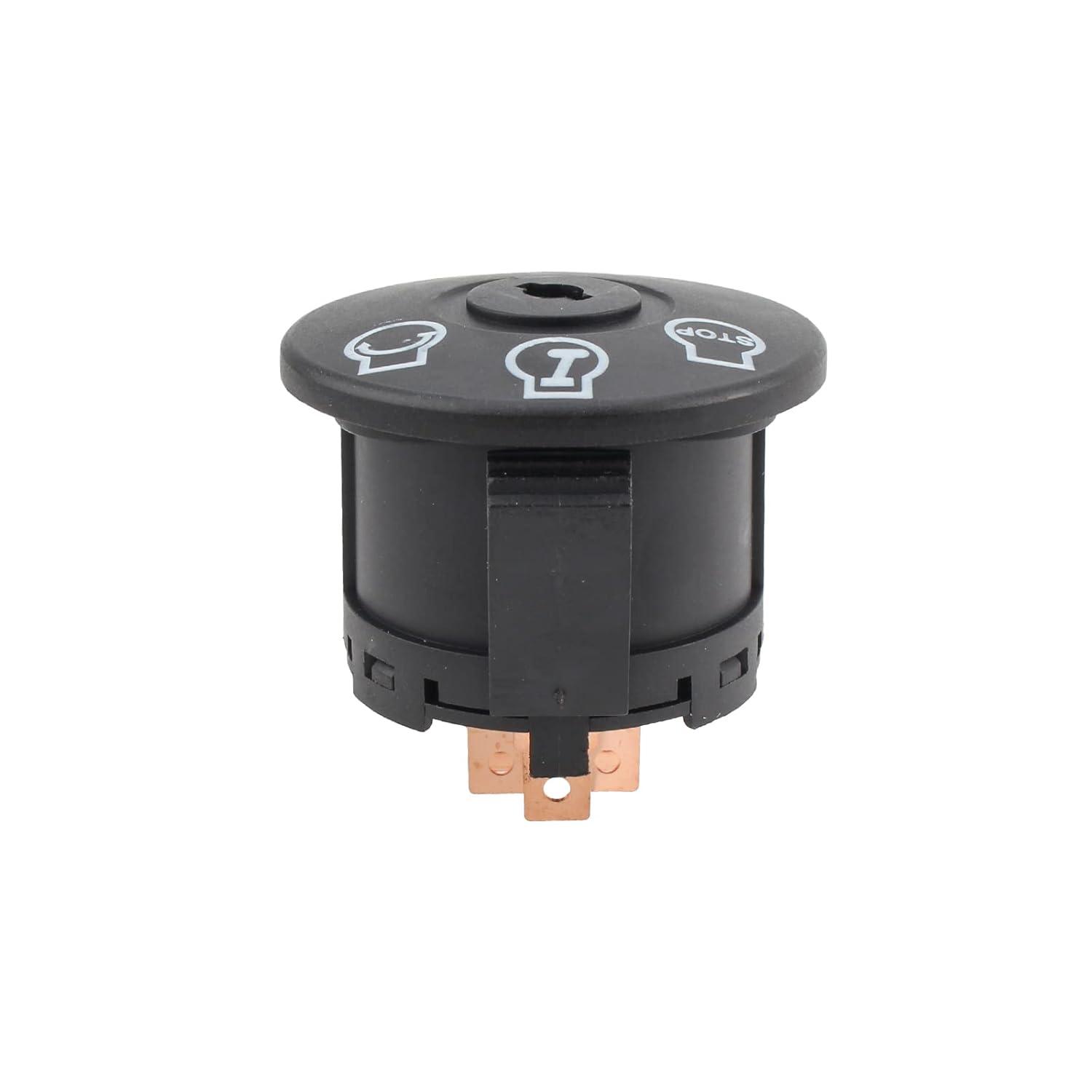 725-04228 Interruptor de arranque de encendido de 3 posiciones con llave para Troy-Bilt, para Craftsman, para Cub Cadet, para MTD, Reemplazar por