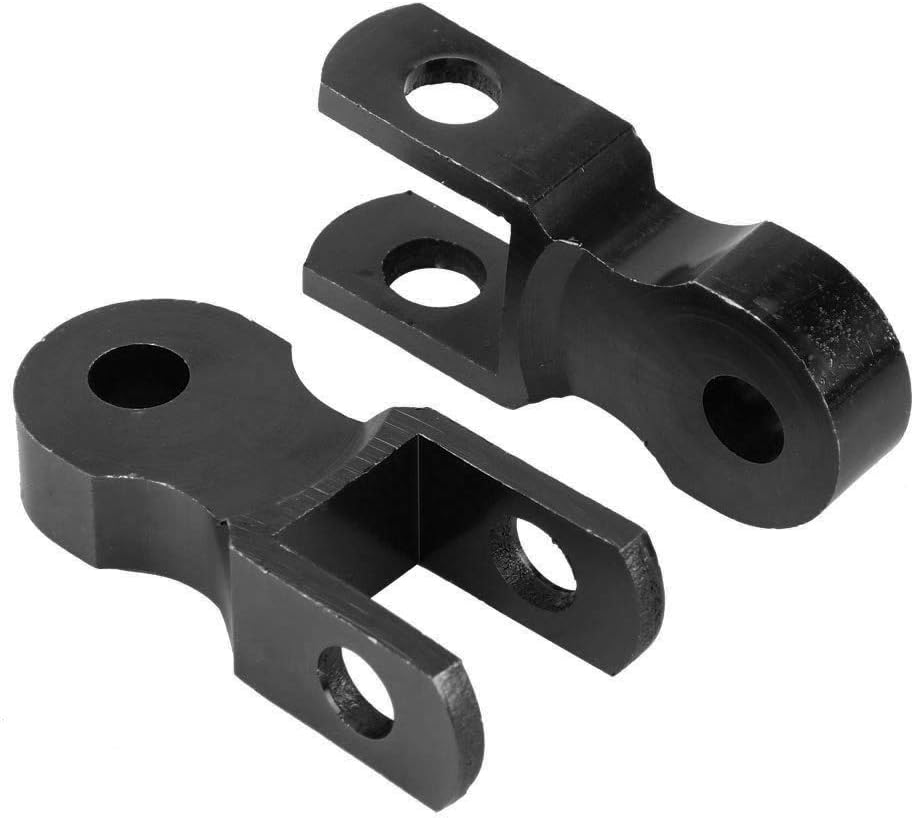 Pitbike – Espaciador de choque, elevador de amortiguador trasero de motocicleta, 2 unidades de aleación de aluminio universal para motocicleta,