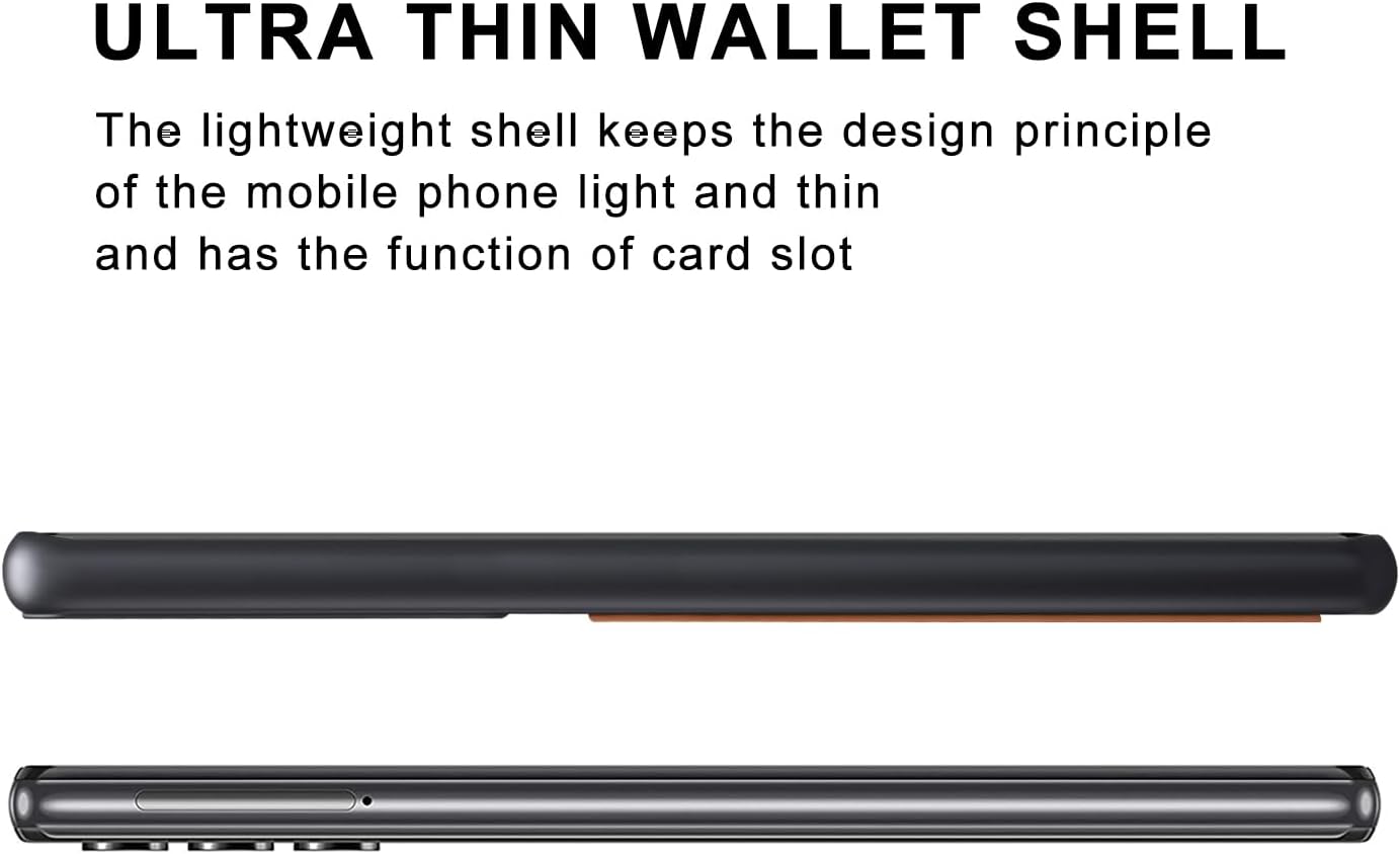 Kowauri Funda para Google Pixel 8 Pro, Funda de piel sintética con ranura para tarjeta de crédito Funda protectora ultra delgada para Google Pixel 8