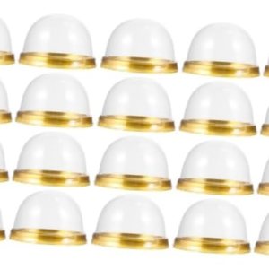 NOLITOY 300 Uds Regalos de Yema Dorada Soportes Pulgadas Bandeja para Hornear Postres Postres Cm Cuakes Transparente Huevo Transparente Boda NOLITOY 300 Uds Regalos de Yema Dorada Soportes Pulgadas Bandeja para Hornear Postres Postres Cm Cuakes Transparente Huevo Transparente Boda