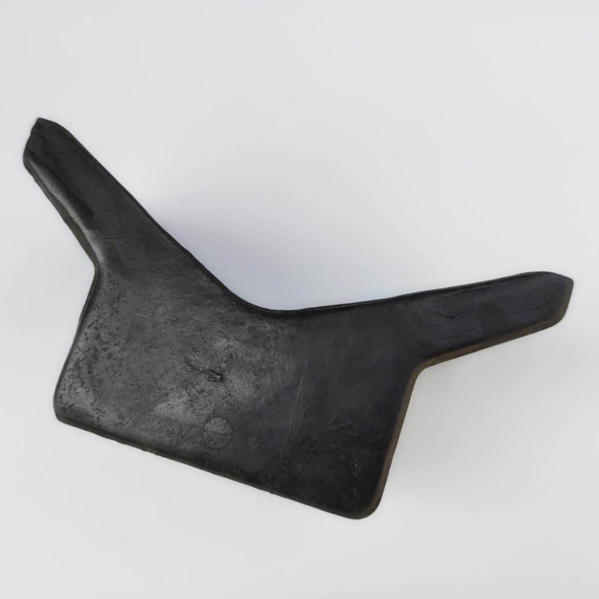 V goma negra para remolque, tope de arco de goma negra universal, defensas estabilizadas a prueba de óxido, kit de conversión de rodillo de goma