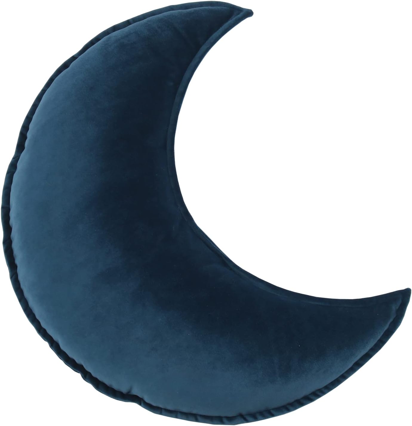 Almohada en forma de estrella y luna, almohadas de terciopelo suave para habitación del bebé, niños, decoración de rincón de lectura, regalo (luna,
