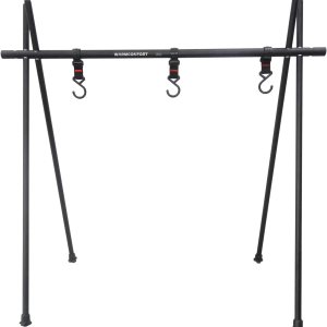 Utensilios de cocina para camping, estante plegable multifunción, organizador colgante para herramientas al aire libre con ganchos Utensilios de cocina para camping, estante plegable multifunción, organizador colgante para herramientas al aire libre con ganchos