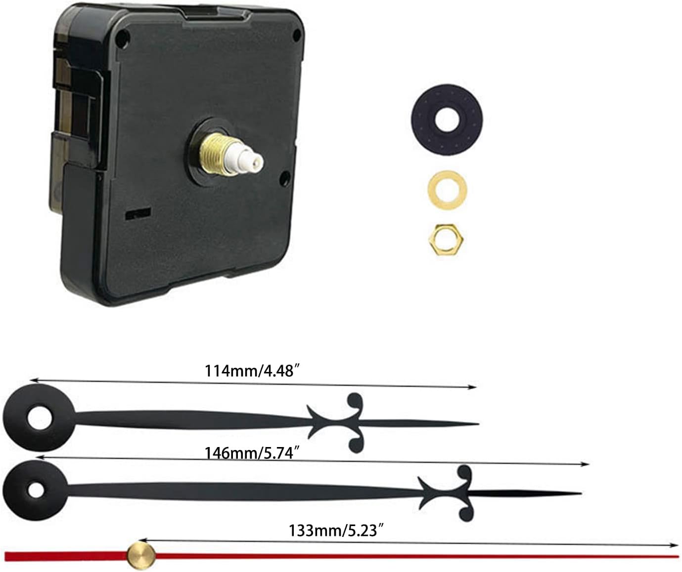 Reloj Movimiento, Reloj Manos Péndulo Reloj Movimiento Mecanismo Swing Reloj De Pared Del Motor Suspensión De Péndulo Reloj Conjunto De Reloj De