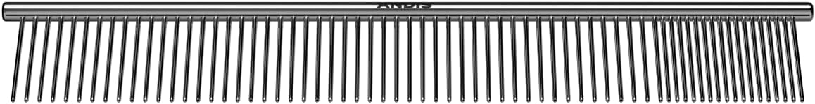 Andis 68545 Peine de acero inoxidable para nudos, tapetes y depilación suelta  Herramienta eficaz de desenmascaramiento cómodo, ligero, portátil y