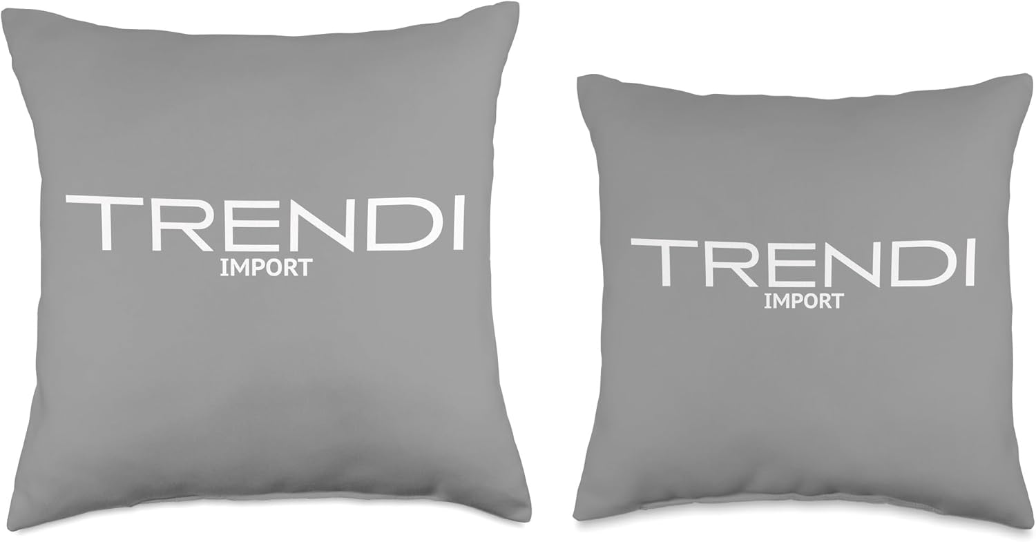 Fun Ai TRENDI Import NPC Graphic Throw Pillow, 18×18, Multicolor