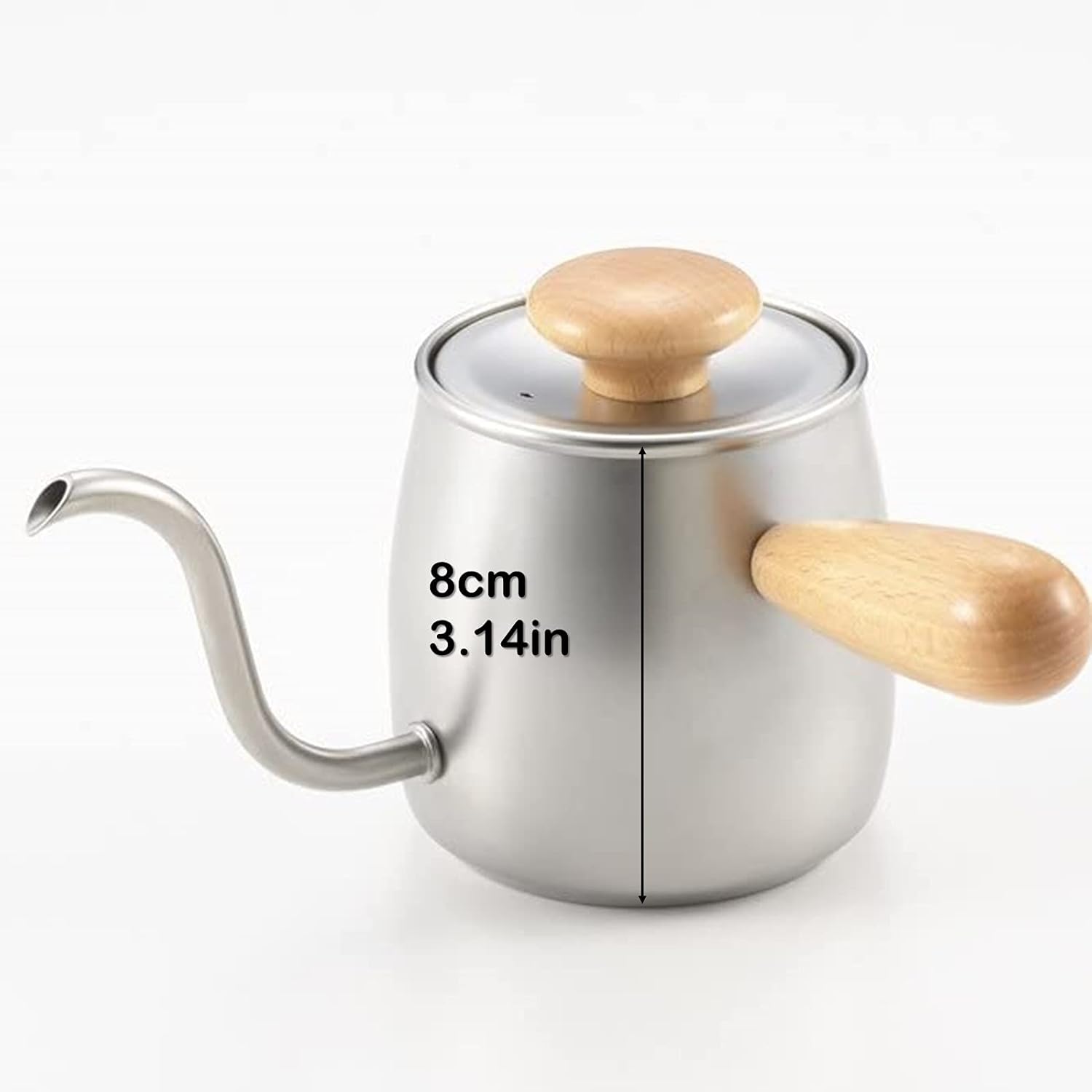 Miyacoffee – Maceta de goteo individual, 0.4 litros, playa blanca