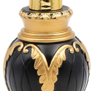 LUANT Bomba dispensadora de jabón líquido de 12 onzas para encimeras de cocina o baño, color negro con oro LUANT Bomba dispensadora de jabón líquido de 12 onzas para encimeras de cocina o baño, color negro con oro