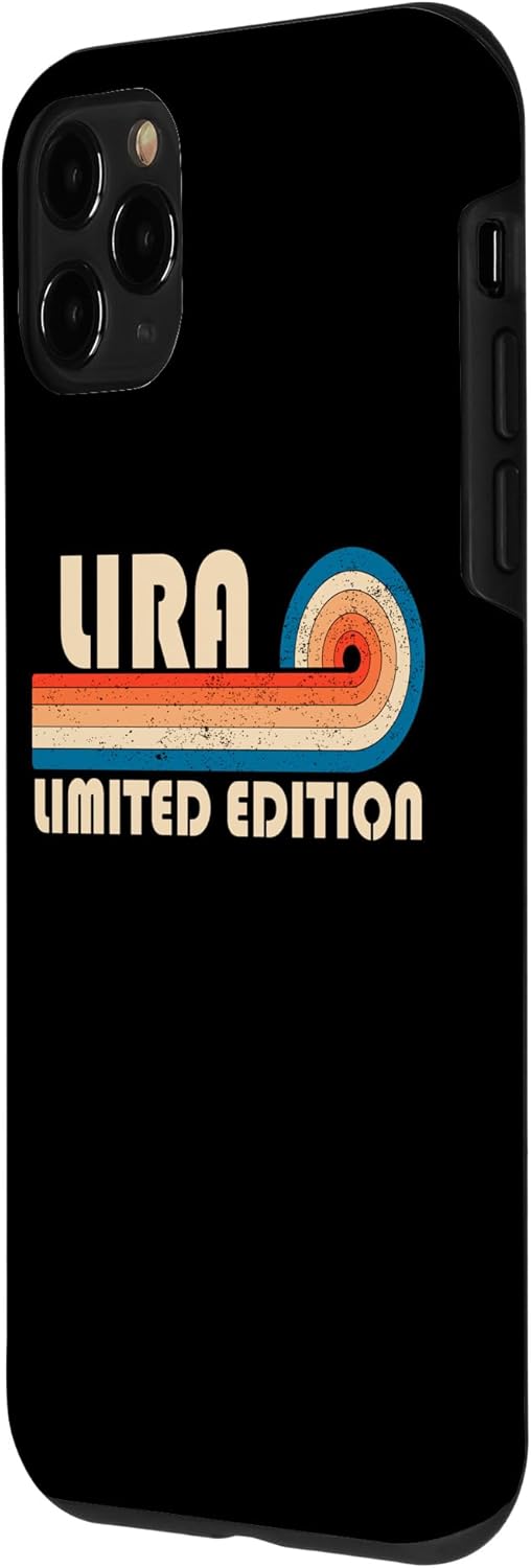 iPhone 11 Pro LIRA Surname Retro Vintage 80s 90s Birthday Reunion Case