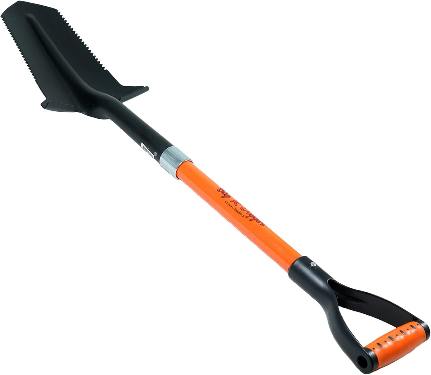 Lil’ Digger Big’R Digger – Pala dentada doble resistente de 39 pulgadas