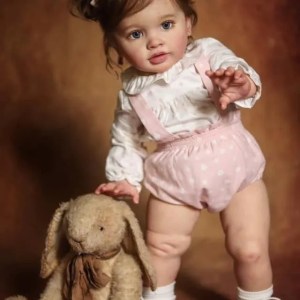 iCradle Muñeca de bebé Reborn de 26 pulgadas, muñeca de princesa recién nacida, realista, de vinilo suave, de aspecto real, muñeca de bebé recién iCradle Muñeca de bebé Reborn de 26 pulgadas, muñeca de princesa recién nacida, realista, de vinilo suave, de aspecto real, muñeca de bebé recién