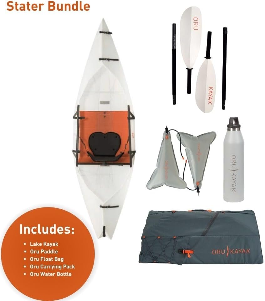 Oru Kayak Kayak Lake plegable  Ligero, portátil y estable – Kayaks de lago y río