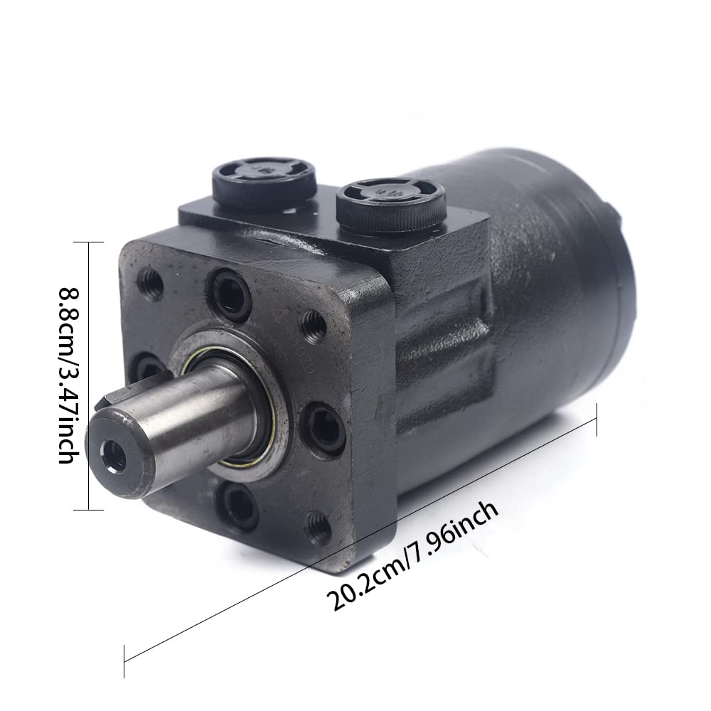 Motor hidráulico para Char-Lynn 101-1003-009, Eaton 101-1003, eje de 1″ – 4 pernos montados en brida -12 NPTF DRYSEAL PIPET (stock de EE. UU.)