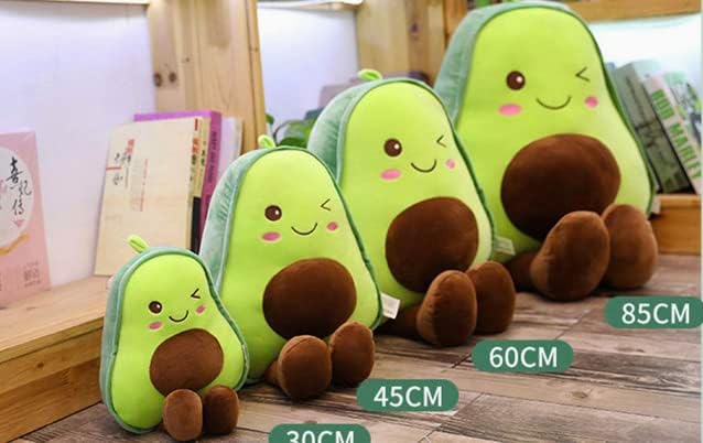 Almohadas rellenas de frutas de aguacate para bebés, niños, amigos y familiares. (17.72 pulgadas17.7 in)