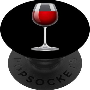 Vino tinto mamá cumpleaños Navidad vacaciones negro PopSockets intercambiables PopGrip Vino tinto mamá cumpleaños Navidad vacaciones negro PopSockets intercambiables PopGrip