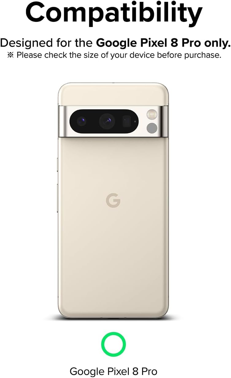 Ringke Película doble fácil protección de 4 capas compatible con Google Pixel 8 Pro, revestimiento de reparación autocurable, cobertura completa,