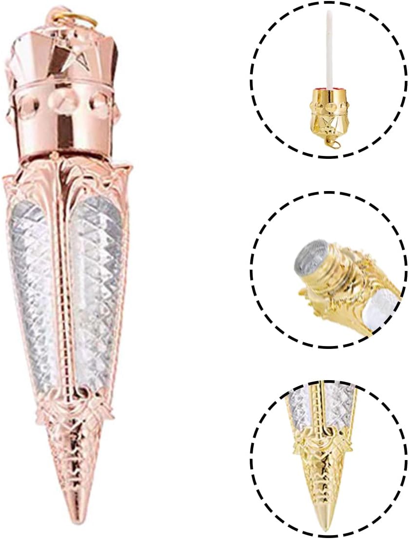 10 unidades de tubo de brillo de labios vacía recargable botella de bálsamo labial de plástico transparente contenedor de brillo labial botella de