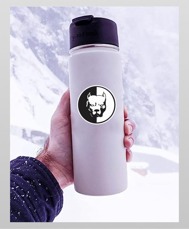 Calcomanía de Pitbull americano, para parachoques de coche, laptop, taza, coche, camión, botella, motocicleta o cualquier superficie lisa