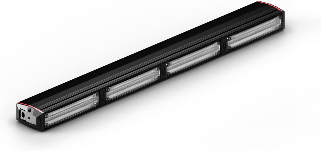 Feniex Quantum (ámbar, rojo, azul, blanco) – Barra de luz programable (cuádruple color desbloqueado, 400)