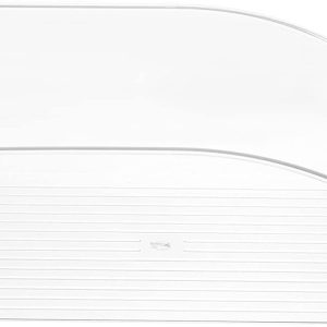 Alipis Contenedor organizador de refrigerador, contenedor de plástico transparente para refrigerador, caja de almacenamiento de frutas y verduras Alipis Contenedor organizador de refrigerador, contenedor de plástico transparente para refrigerador, caja de almacenamiento de frutas y verduras