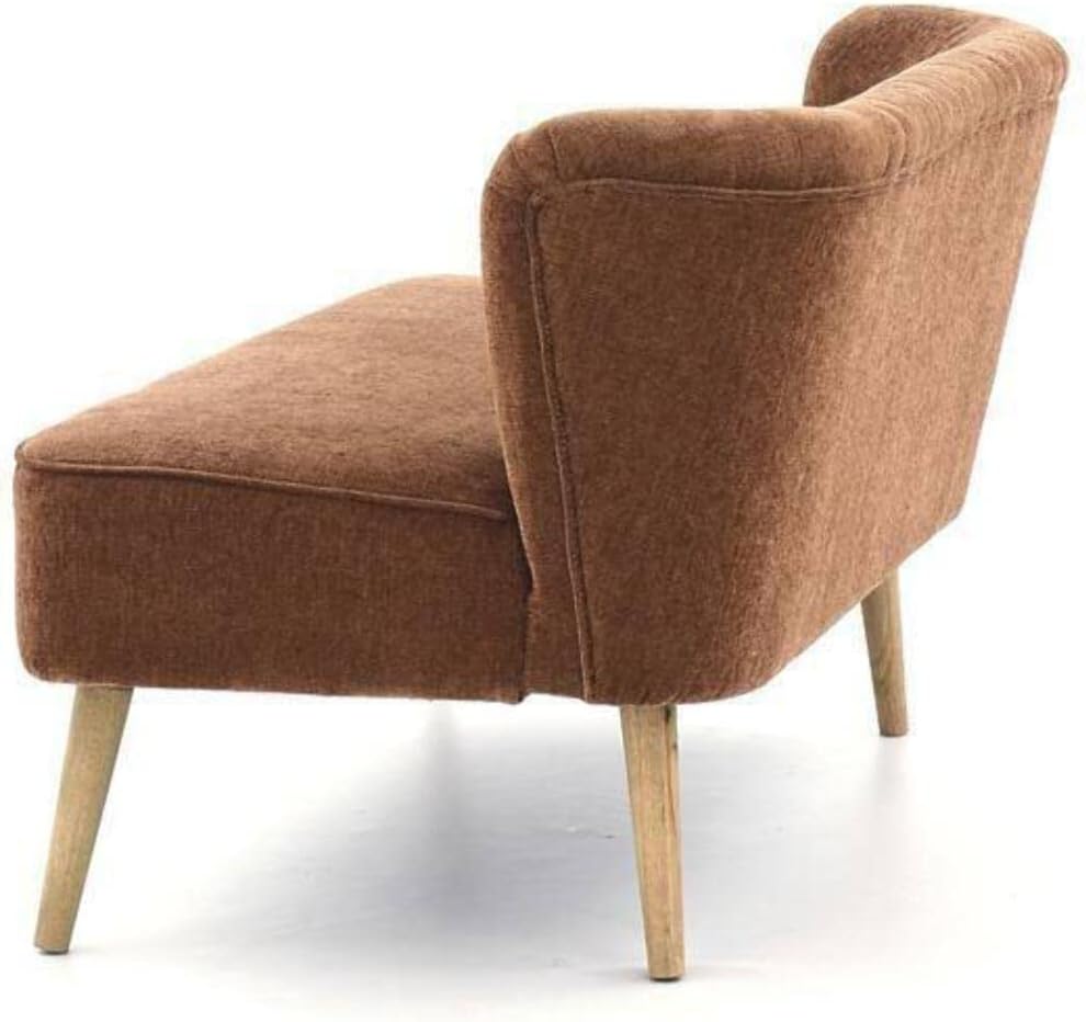 Signature Design by Ashley Collbury Mid-Century – Banco de acento moderno, color marrón