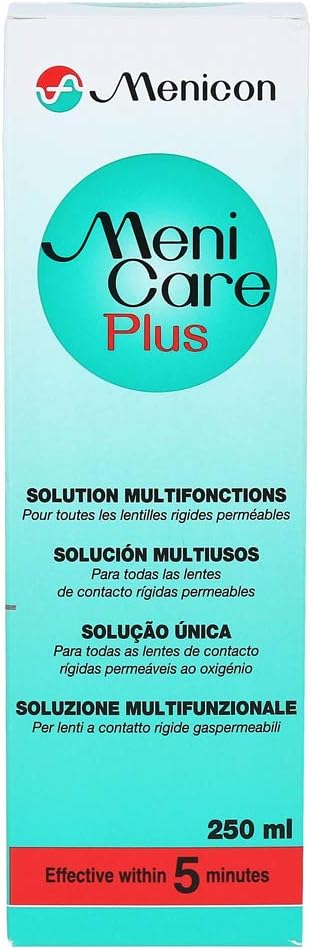 Meni Care Plus Producto para el cuidado de lentes de contacto 8.5 fl oz