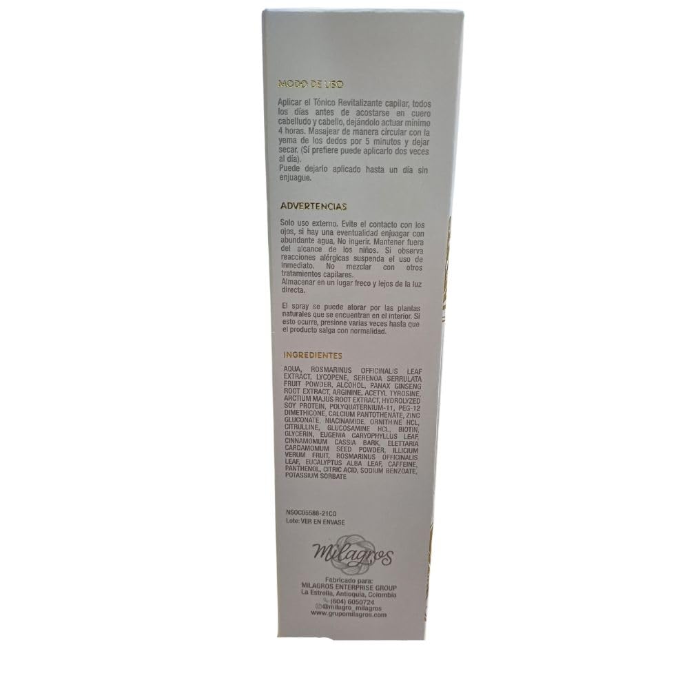 RUUFE Champú de hierbas con romero 100% natural y tónico capilar (paquete de 2) champú milagros herbal y tonico revitalizante capilar milagros herbal