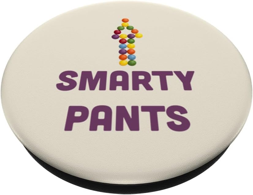 Smarty Pants Divertidos zuecos inteligentes para regalo de graduación, PopSockets estándar PopGrip