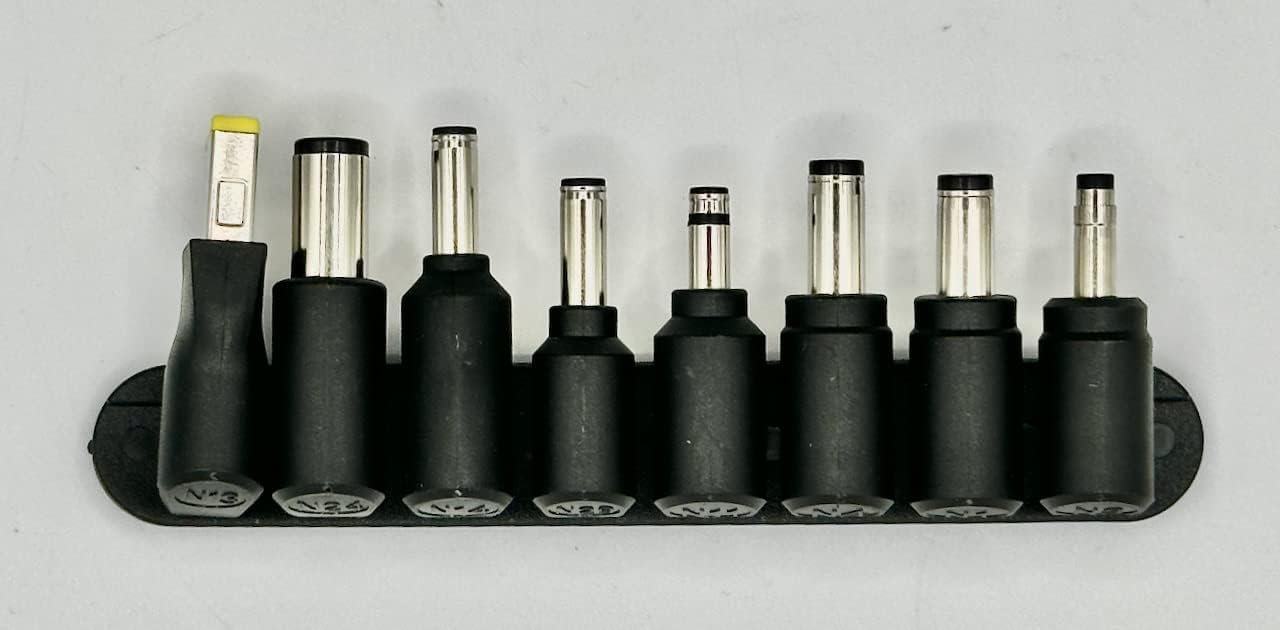 NCS Technologies – Divisor de potencia con 8 adaptadores de punta de alimentación tamaños N1, N3, N4, N11, N13, N14, N24, N29