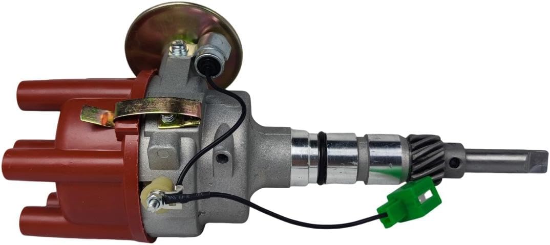 XYZIL Distribuidor de encendido 19100-61010 compatible con carburador Toyota Land Cruiser 2F 4.2 3F 4.0 FJ40 FJ60 FJ80