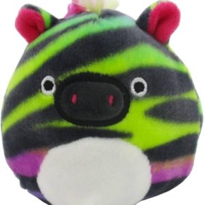 Squishmallow S Oficial Kellytoy – Llavero con clip de 3.5 pulgadas para mochila, animal de peluche suave y blando (Safiyah Cebra) Squishmallow S Oficial Kellytoy – Llavero con clip de 3.5 pulgadas para mochila, animal de peluche suave y blando (Safiyah Cebra)