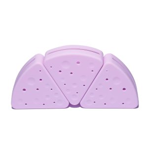 ISKYBOB Juego de 3 fundas para esponja de maquillaje, con forma de queso triangular, soporte para licuadora de belleza de silicona, transpirable, ISKYBOB Juego de 3 fundas para esponja de maquillaje, con forma de queso triangular, soporte para licuadora de belleza de silicona, transpirable,