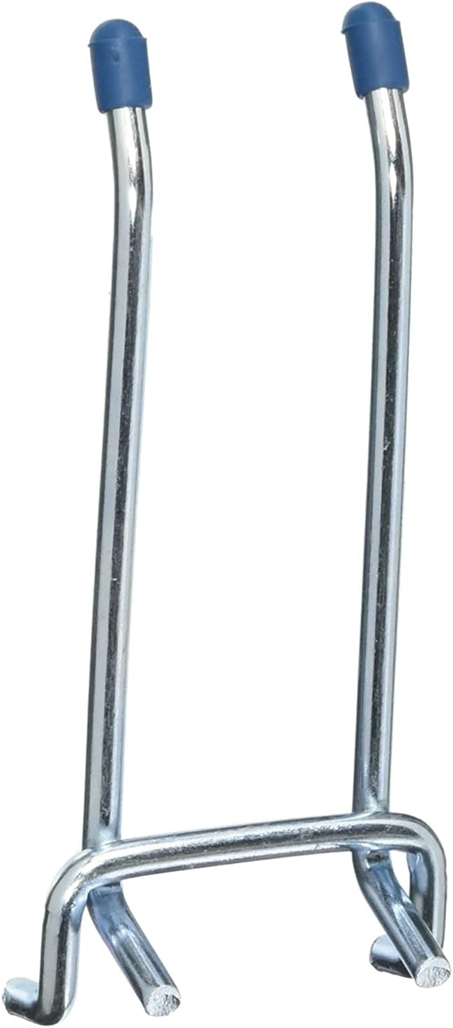 CRAWFORD PROD DIV OF JARDEN SAFETY 14444 Gancho de clavija de doble brazo, 4 pulgadas, paquete de 2