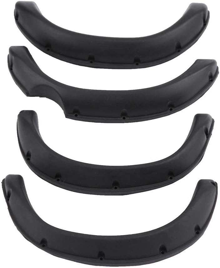 Llamarada de la defensa del coche de RC, ruedas de goma para cejas, guardabarros compatibles con TF2 escala 110 control remoto oruga