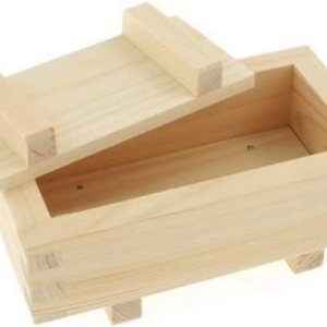JapanBargain 3131 Molde rectangular de madera Oshizushi Press Molde para Sushi Molde de Arroz, 7 x 4 pulgadas, 1 paquete JapanBargain 3131 Molde rectangular de madera Oshizushi Press Molde para Sushi Molde de Arroz, 7 x 4 pulgadas, 1 paquete