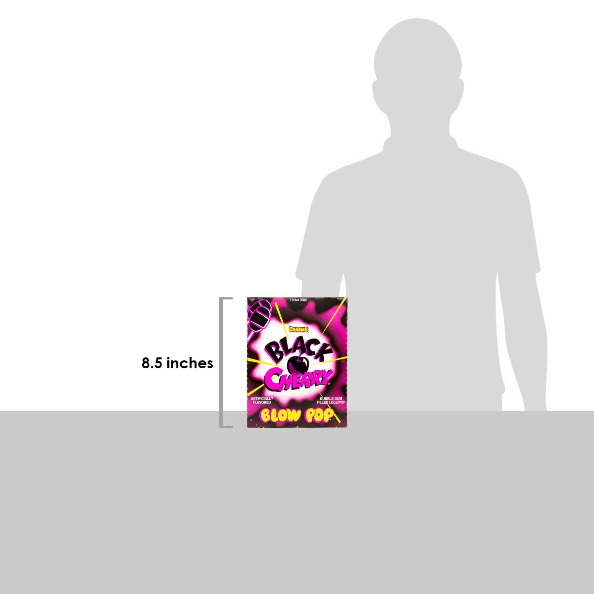 Charms Paletas Blow Pops, caja de 48 unidades