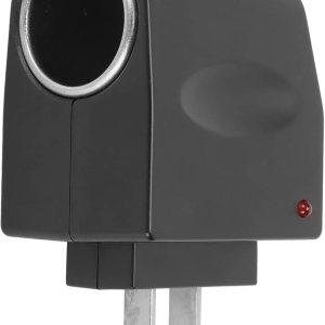 Yoidesu Adaptador de fuente de alimentación para encendedor de cigarrillos, 110 V a 240 V CA a 12 V CC 2 A adaptador de fuente de alimentación para Yoidesu Adaptador de fuente de alimentación para encendedor de cigarrillos, 110 V a 240 V CA a 12 V CC 2 A adaptador de fuente de alimentación para