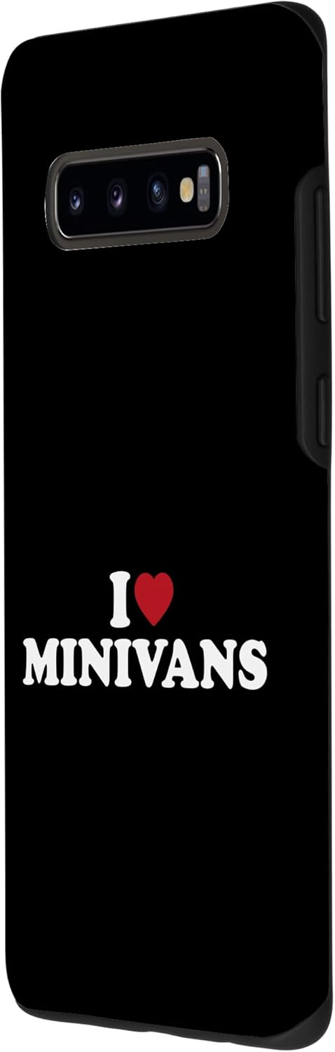 Galaxy S10+ I Love Minivans, I Heart Minivans Case