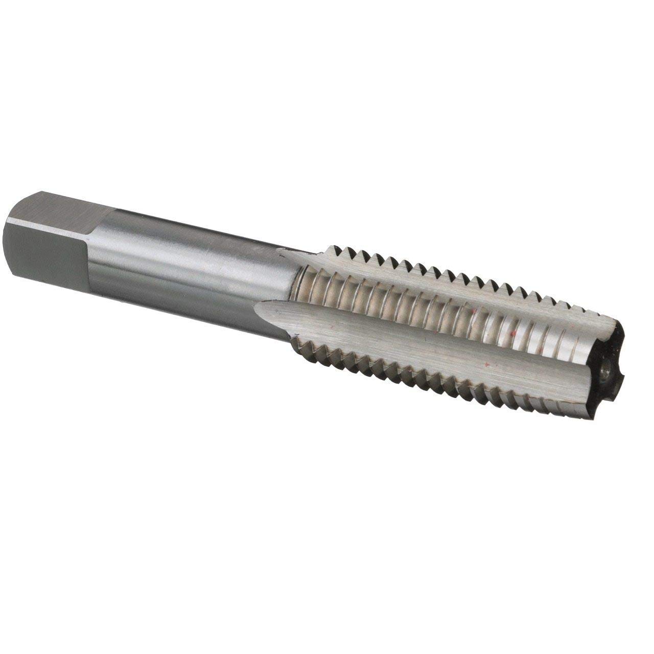 Drill America serie TA macho de roscar manual de acero de alta velocidad (#0-80 – 1-12″, m3 – m24, ajuste, conecte, llegue hasta el fondo y