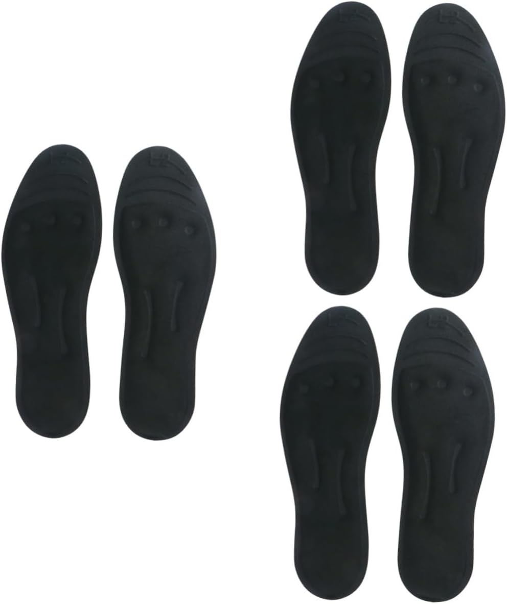 2 pares de plantillas para pies planos, plantilla de zapatos transpirable, plantillas de gel líquido, plantillas a prueba de golpes, 3 piezas de