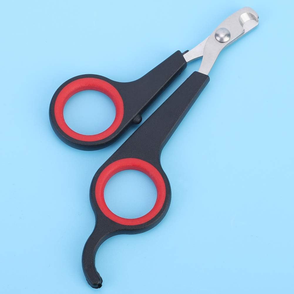 TSYFM Cortaúñas para pájaros, tijeras de uñas de acero inoxidable sólido, tijeras de uñas para pájaros, tijeras para mascotas, pájaros, animales